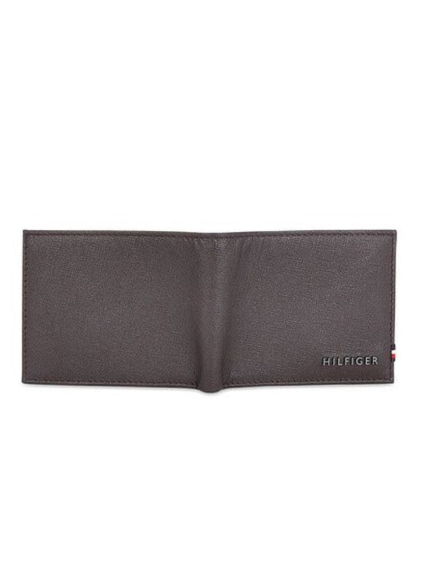 TH Brown Leather Wallet For Men