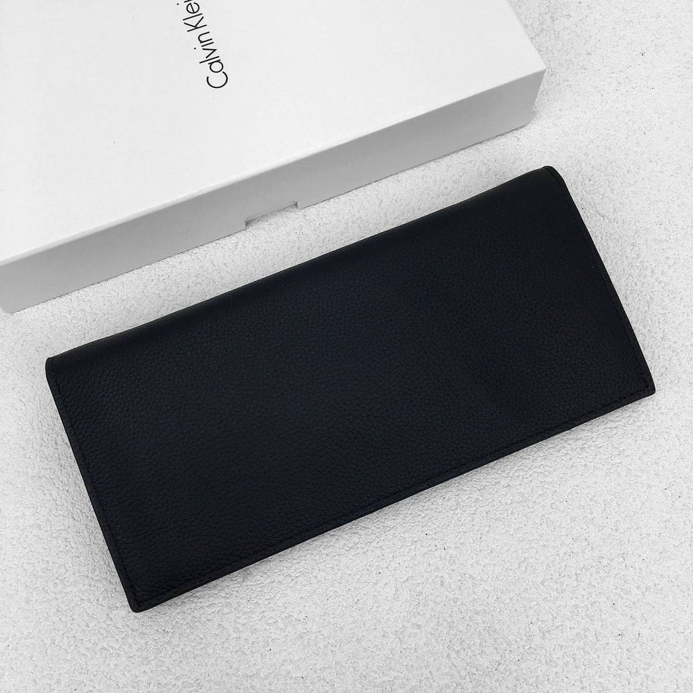 Calvin Klein Unisex Embossed Logo Around Long Wallet