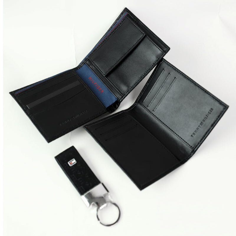 TH Wallet-Keychain-Card Holder Set For Men