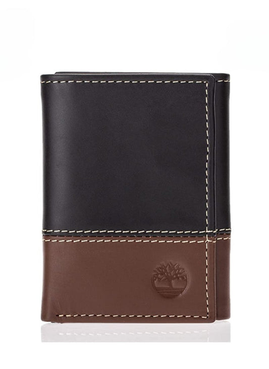 TL trifold leather wallet For Men