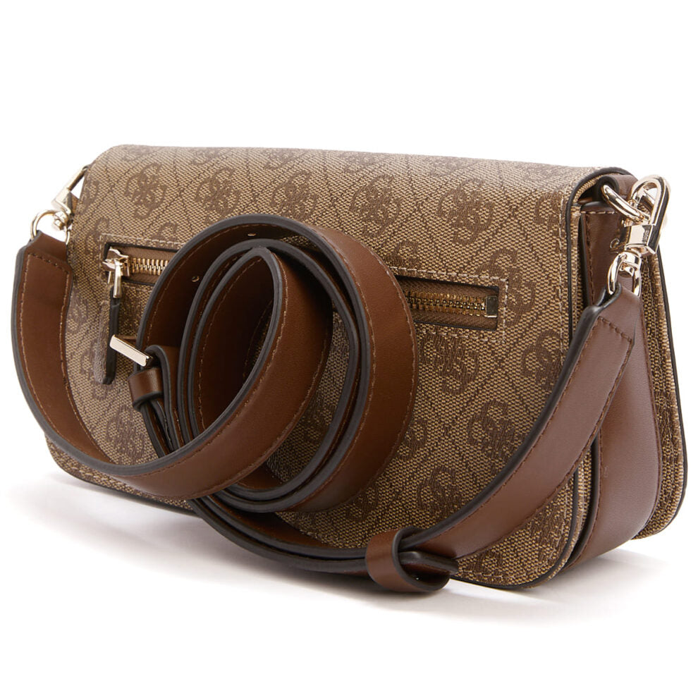 ٥حقيبة كتف نسائية من جيس Guess بلون بني لاتيه ، موديل Hwesg951320