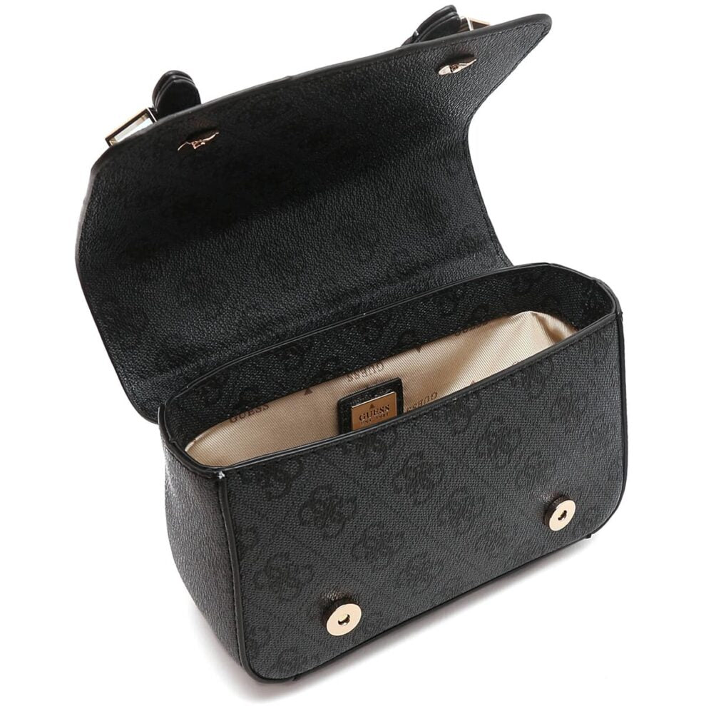 حقيبة كروسبودي نسائية من جيس Guess ، لون أسود فحمي ، موديل Hwsg87 44780