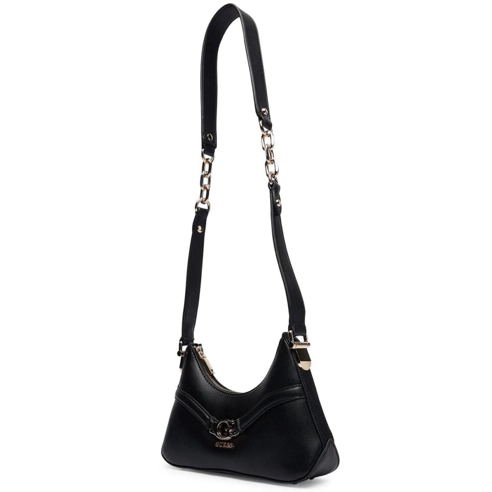 حقيبة كتف نسائية سوداء من Guess ، موديل Hwbg7993730