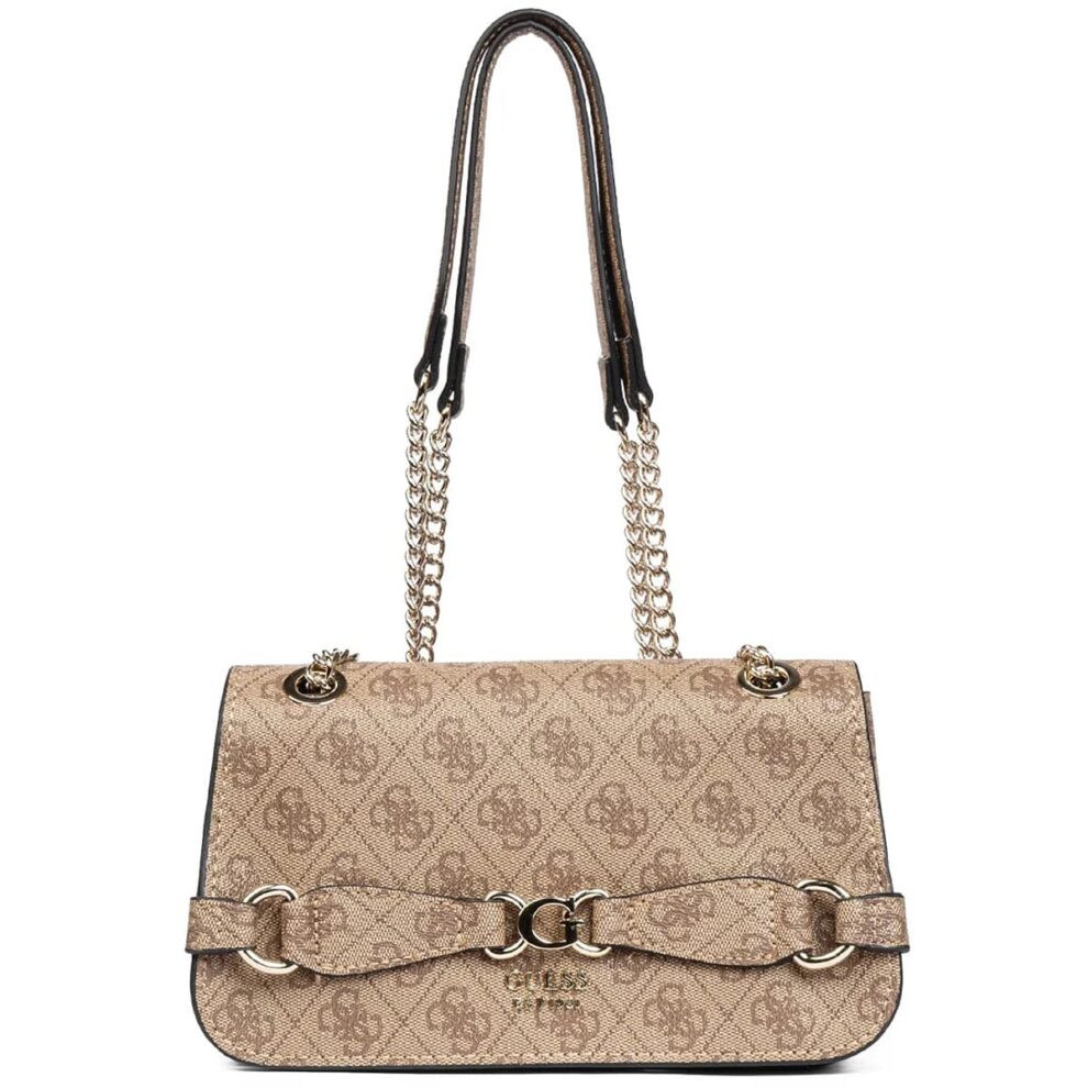 حقيبة كتف نسائية بيج من جيس Guess