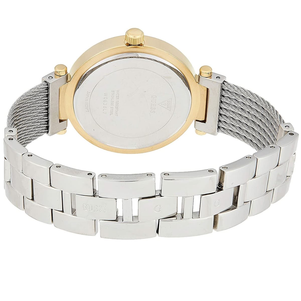 ساعة جيس للنساء اصلية موديل سوهو Guess Soho W0638L7 - فضي