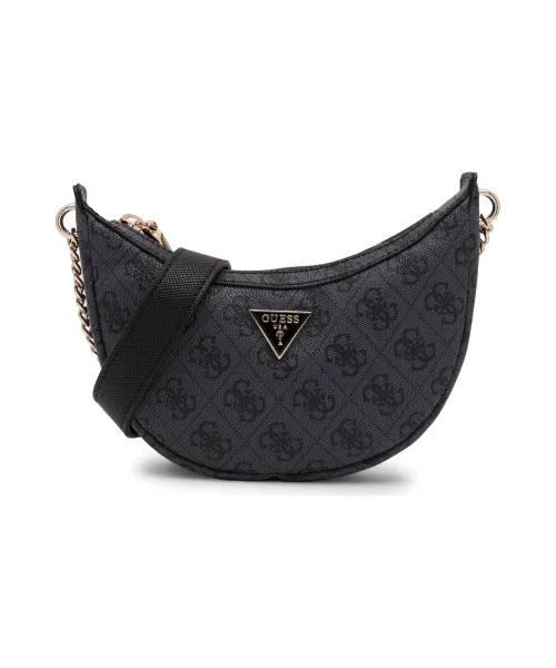 Guess Mini Crescent Bag – Black Monogram