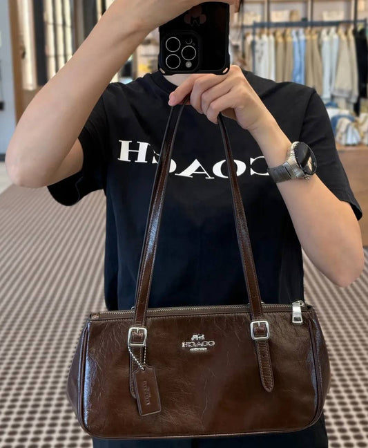 Coach Original Leather Shoulder Bag – Brow