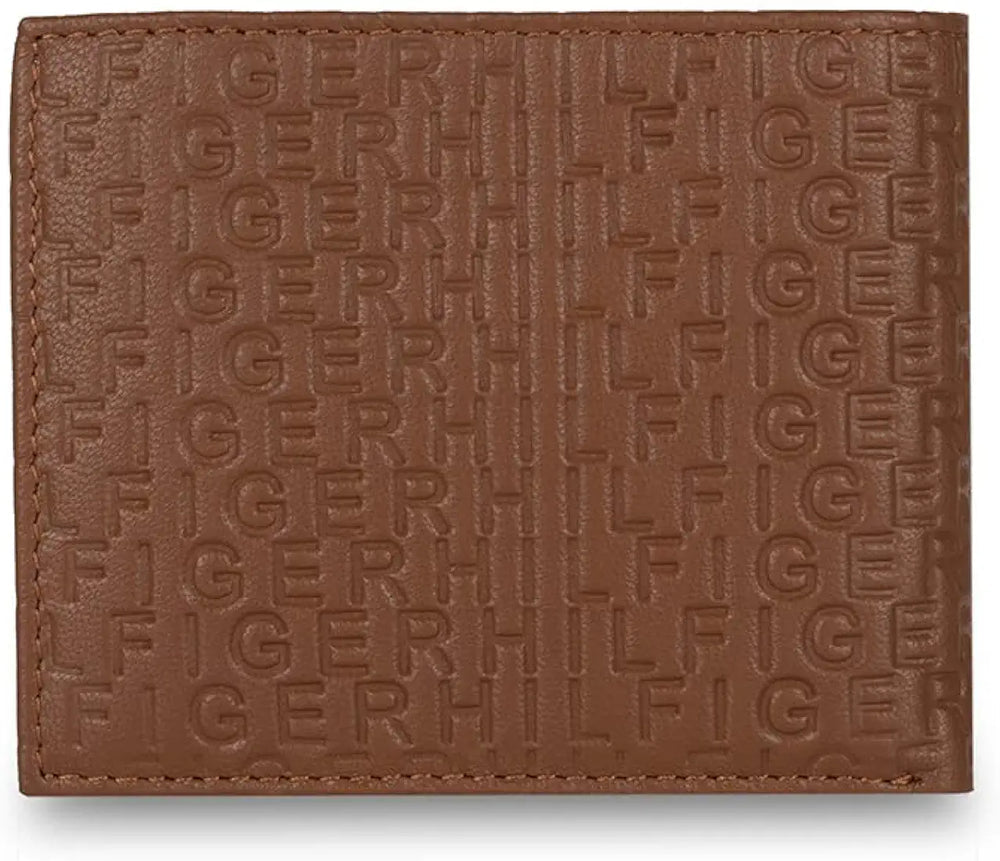 Tommy Hilfiger Men's Wallet Havana Monogram