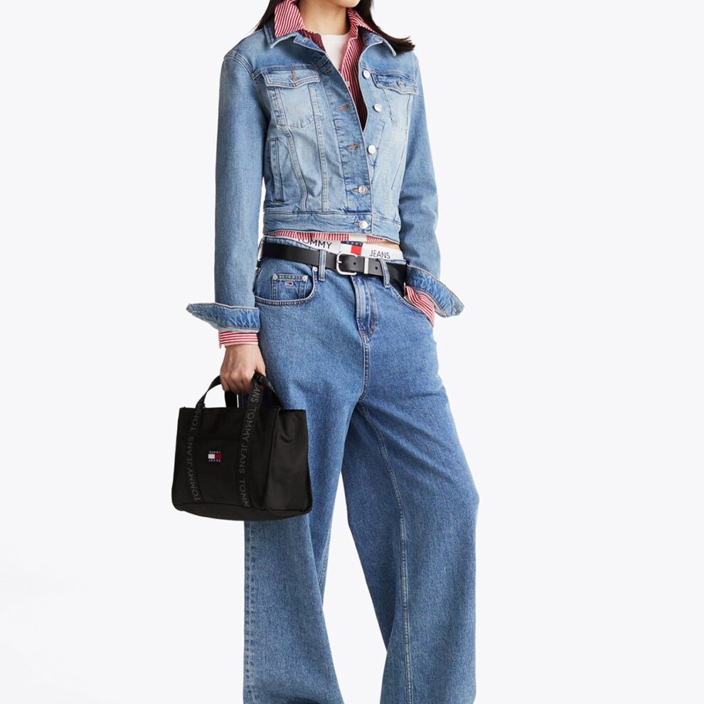 حقيبة يد نسائية سوداء من تومي هيلفيغر AW0AW17356