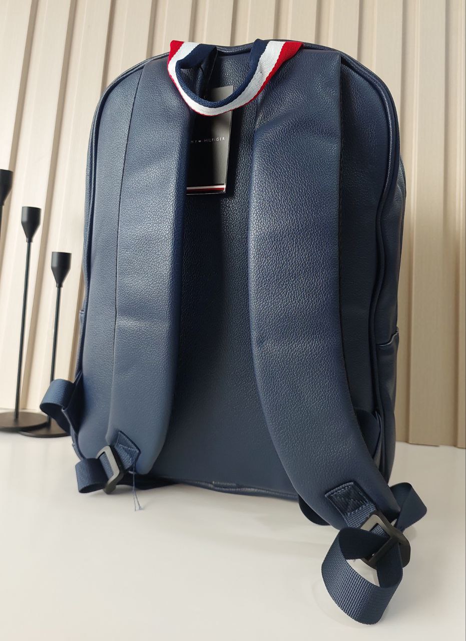 شنطة ظهر تومي هيلفيغر رجالي - جلد فاخر | Tommy Hilfiger Backpack