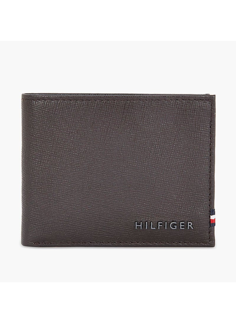 TH Brown Leather Wallet For Men