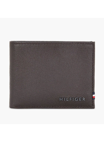 TH Brown Leather Wallet For Men