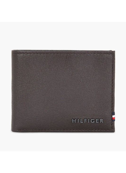 TH Brown Leather Wallet For Men