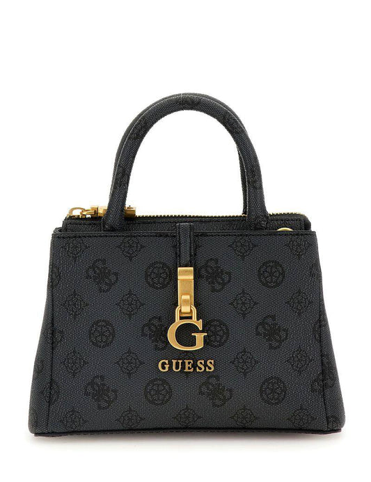 Guess Mini Tote Bag – Black Monogram