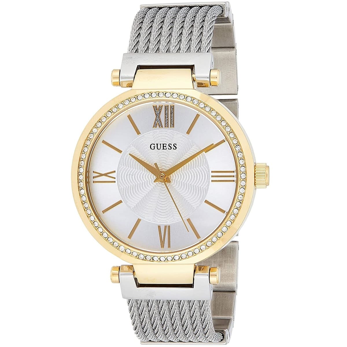 ساعة جيس للنساء اصلية موديل سوهو Guess Soho W0638L7 - فضي