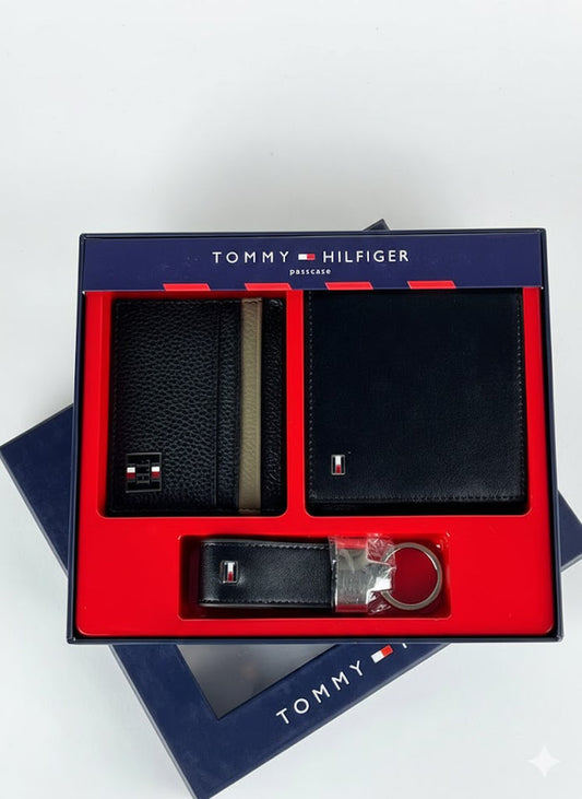 TH Men’s | 3-Piece Leather Passcase Edition