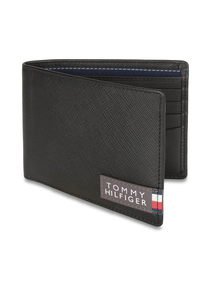 Midnight Black Tommy Hilfiger Bifold Wallet