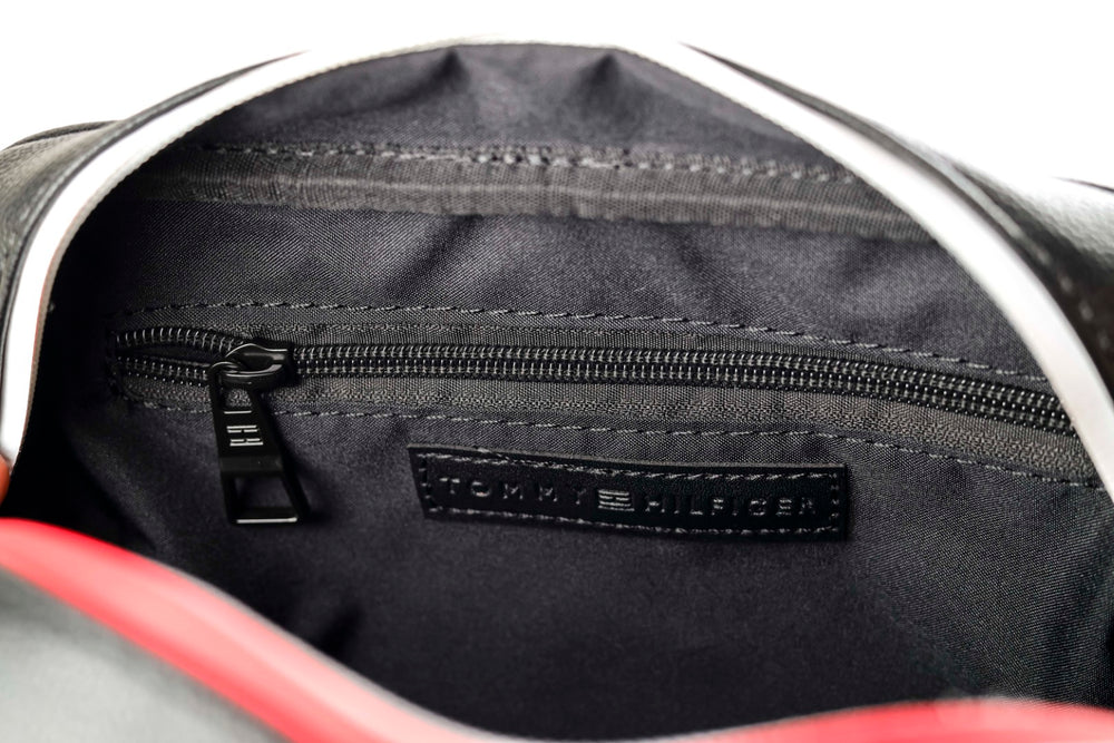 Tommy Hilfiger Minimalist Black Toiletry & Essentials Bag