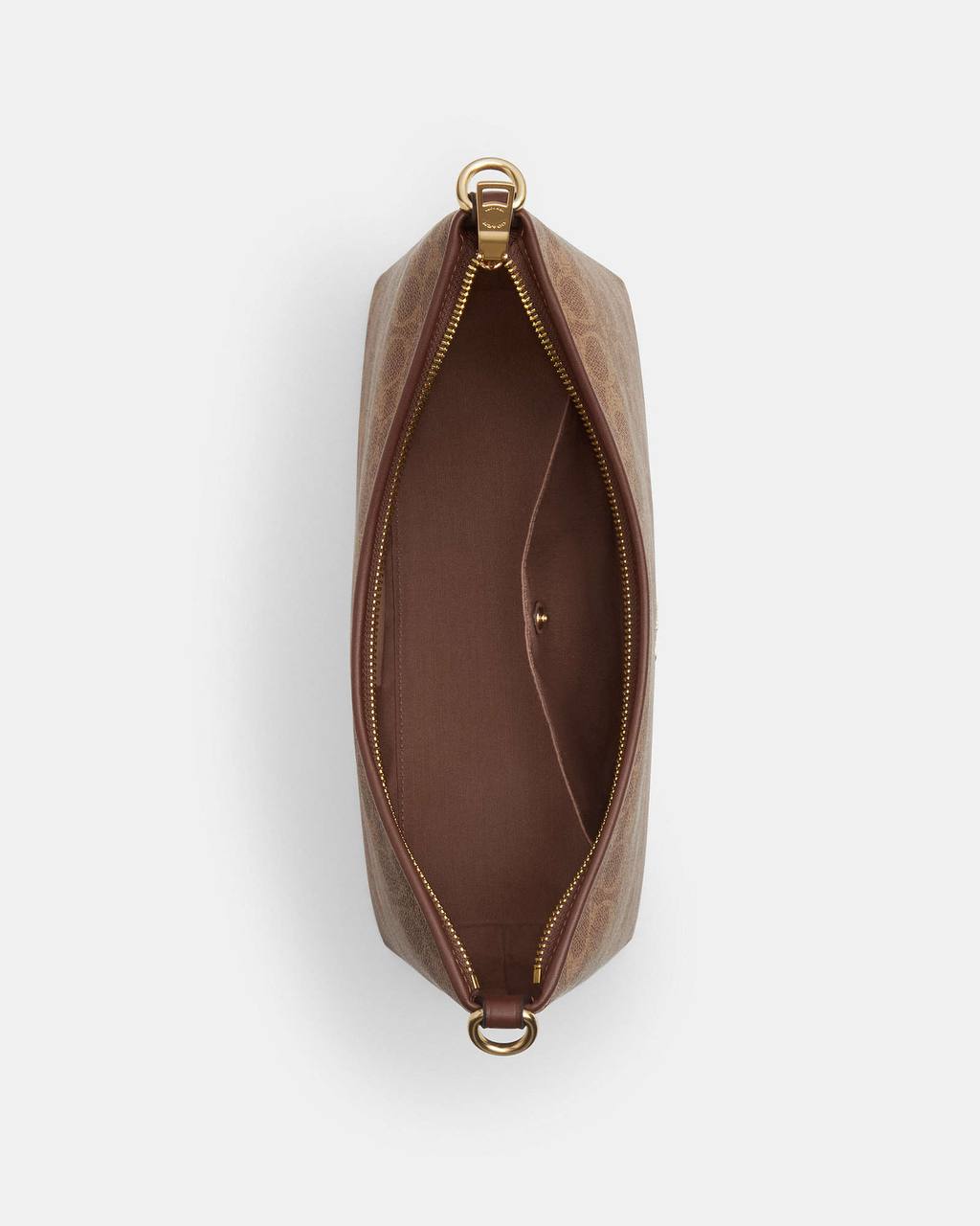 حقيبة "كوتش" (Coach) هوبو الكلاسيكية - تصميم Signature Canvas بنقشة المونوغرام الأيقونية