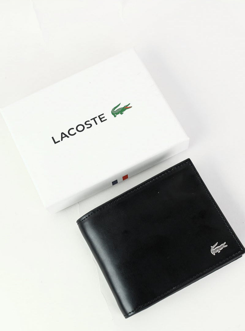 LC Black Leather Wallet For Men