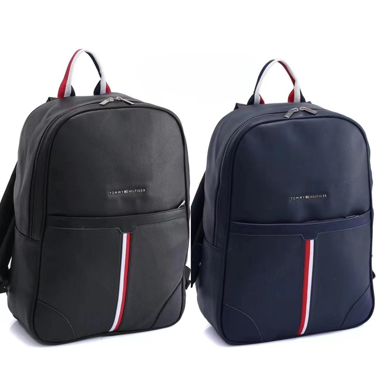 شنطة ظهر تومي هيلفيغر رجالي - جلد فاخر | Tommy Hilfiger Backpack