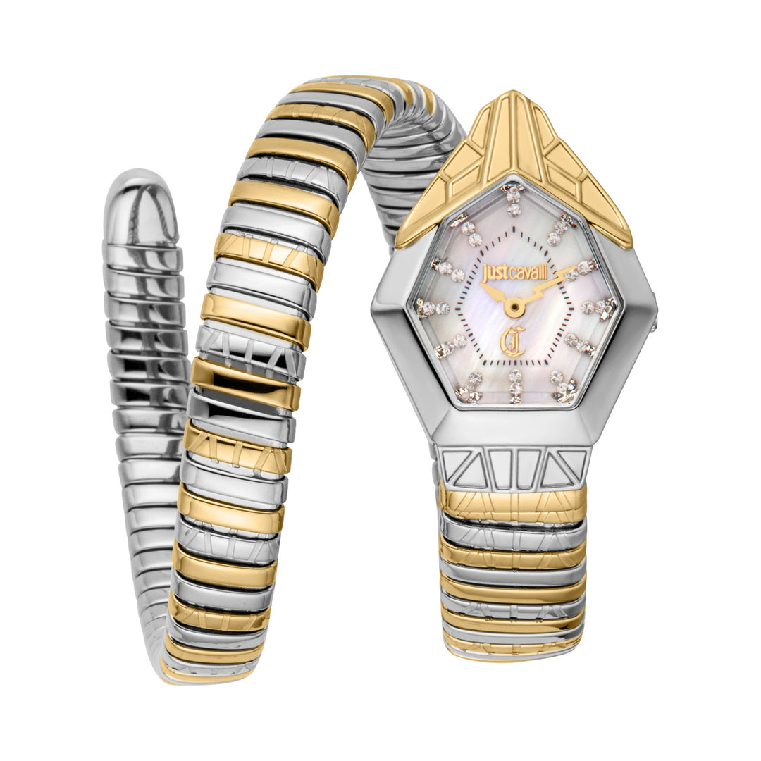 Just Cavalli Women's Signature Snake Quartz Watch