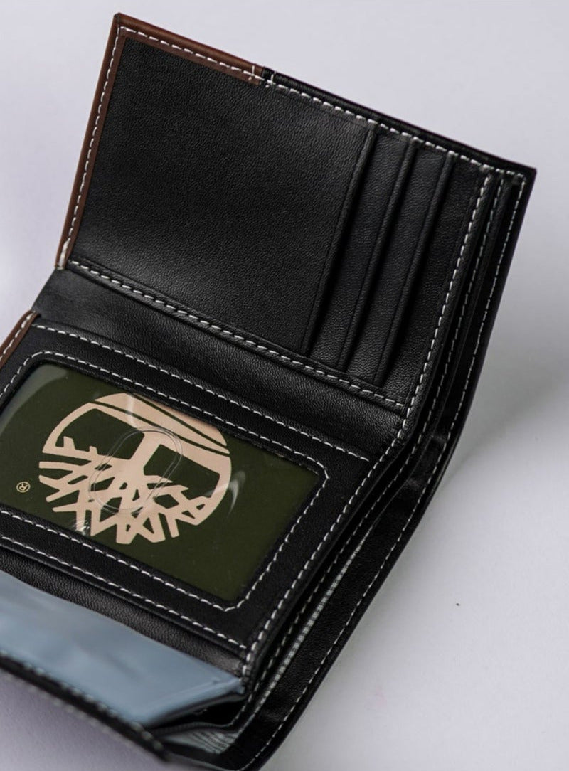 TL trifold leather wallet For Men