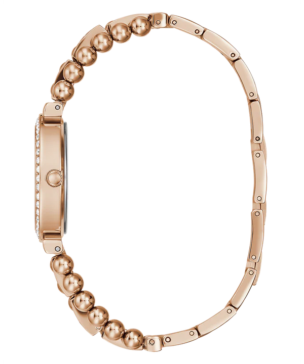 GUESS GW0401L3 Women’s Rose Gold Stainless Steel Analog Watch – Elegant 30mm Quartz Timepiece