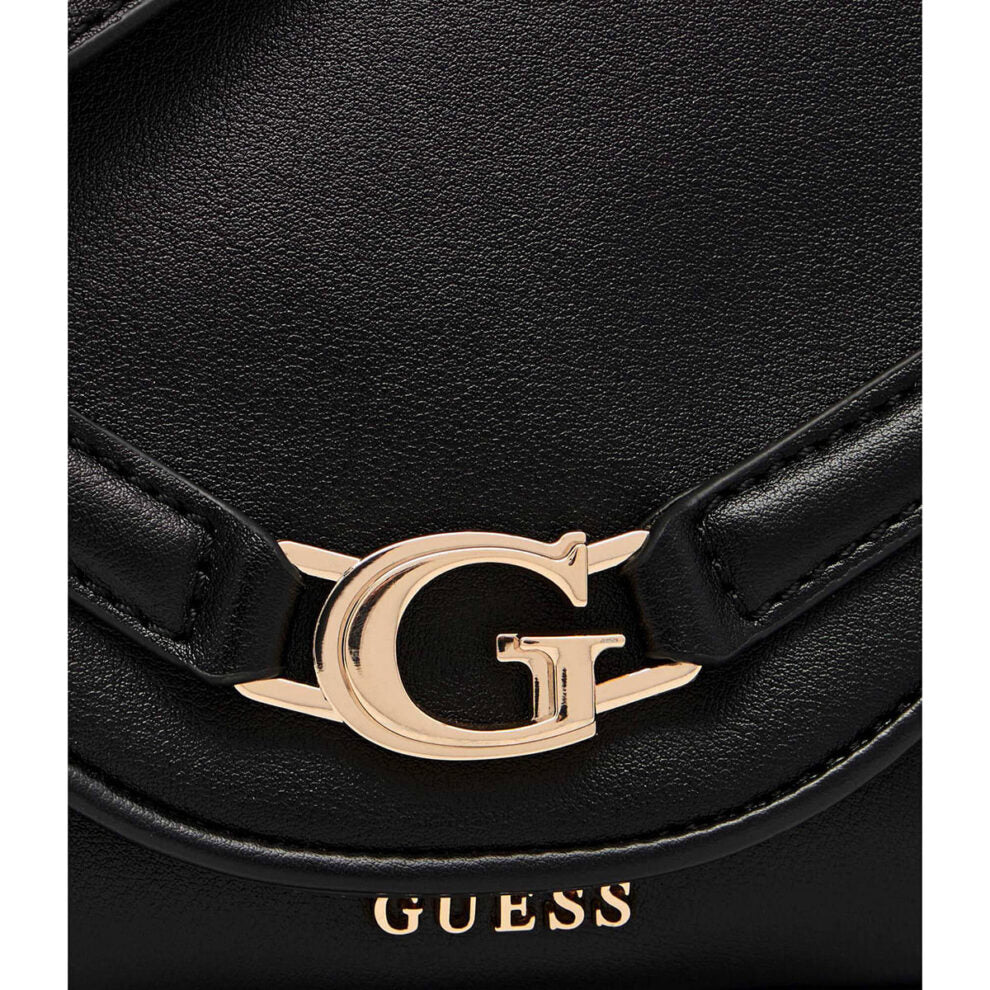 حقيبة يد نسائية سوداء من Guess ، حقيبة كتف Hwbg7993200