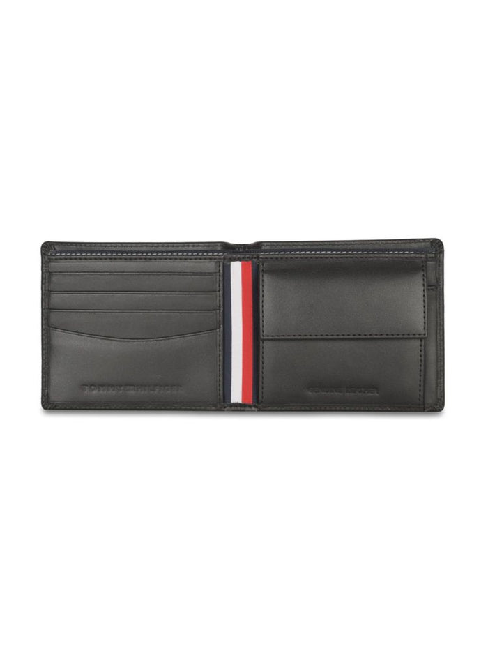 Midnight Black Tommy Hilfiger Bifold Wallet