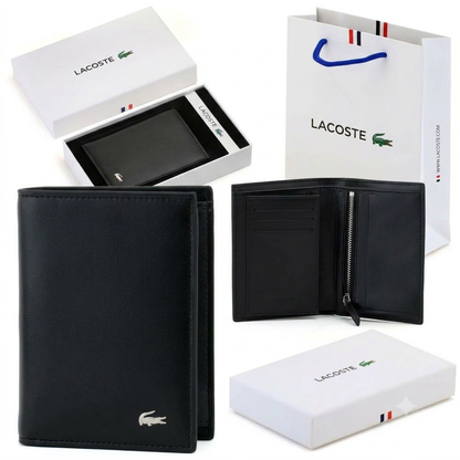 LC Black Leather Wallet For Men