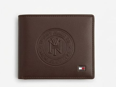 Tommy Hilfiger Men's Wallet & Card Holder Set - Dark Brown