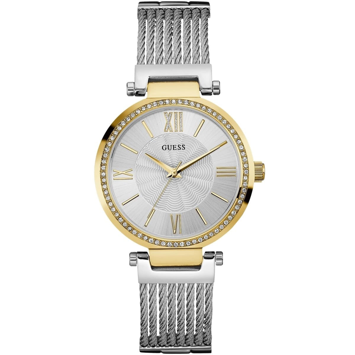 ساعة جيس للنساء اصلية موديل سوهو Guess Soho W0638L7 - فضي