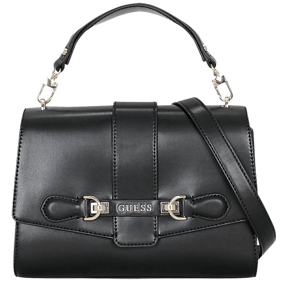 حقيبة يد نسائية سوداء من جيس Guess ، حقيبة كتف Hwvg95 00200