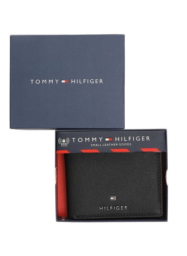 TH Black Wallet For Men