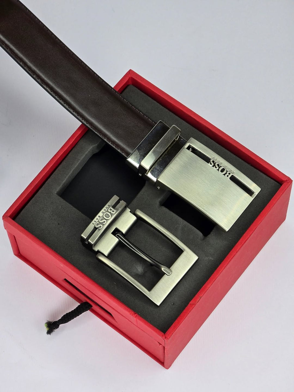 BOSS Men’s Premium Leather Belt