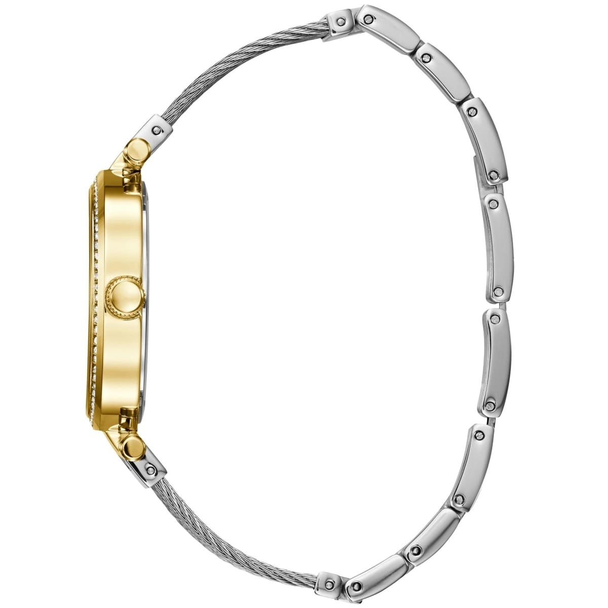 ساعة جيس للنساء اصلية موديل سوهو Guess Soho W0638L7 - فضي