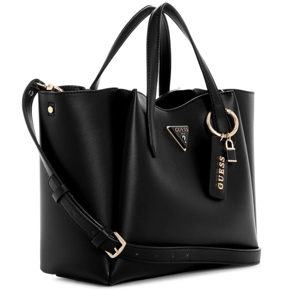 حقيبة كتف نسائية سوداء من جيس Guess ، موديل HWVG9309060