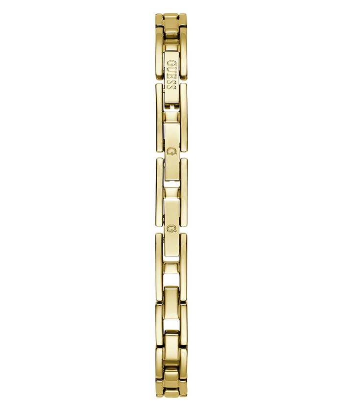 Guess GW0680L2 Women’s Gold Stainless Steel Watch – 28mm Hexagon Analog with Crystal Details