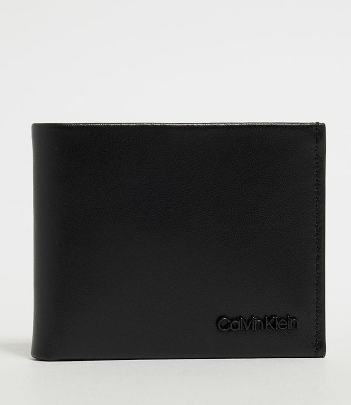 CK Black Leather Wallet For Men