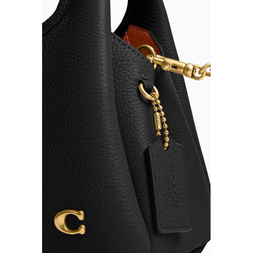 حقيبة كتف نسائية سوداء من كوتش Ccy32