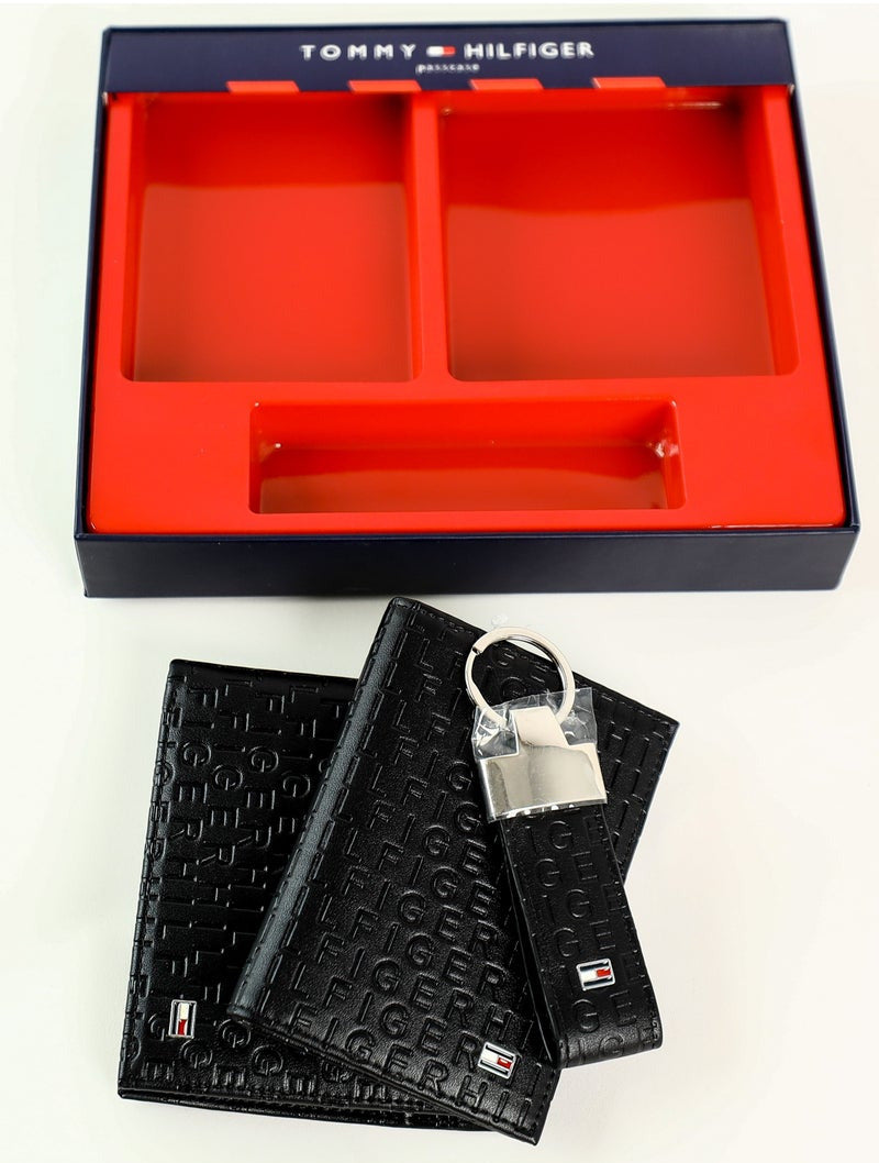 TH Wallet-Keychain-Card Holder Set For Men