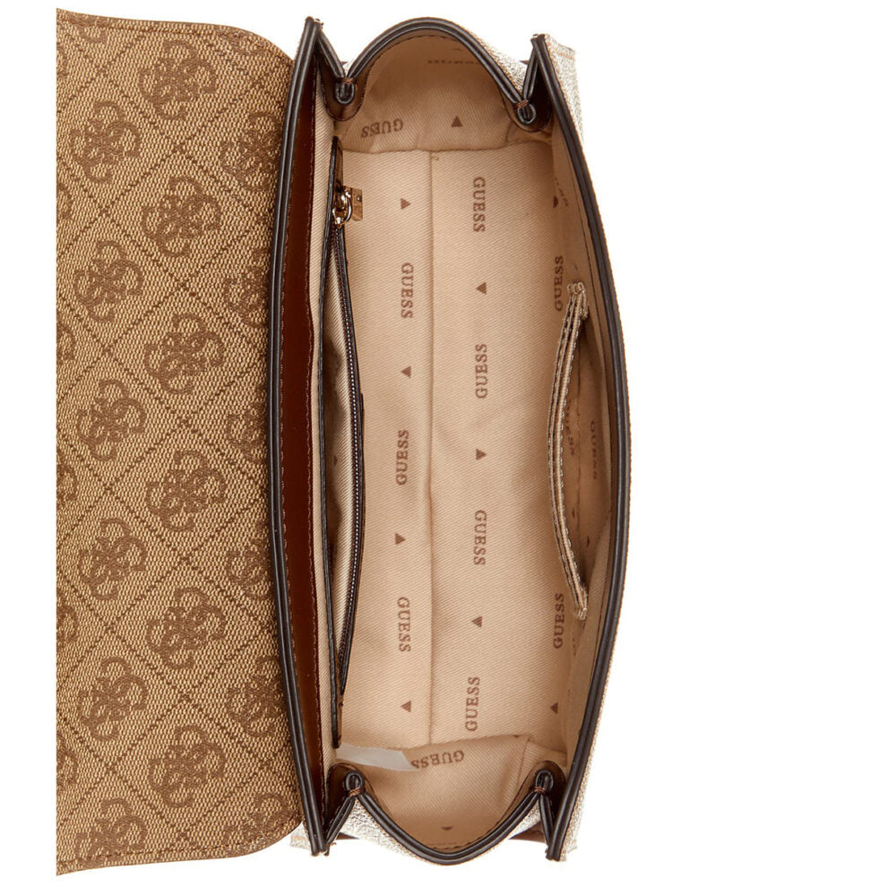 حقيبة يد نسائية من جيس Guess ، لون بني بيج فاتح ، موديل Hwsg9500200