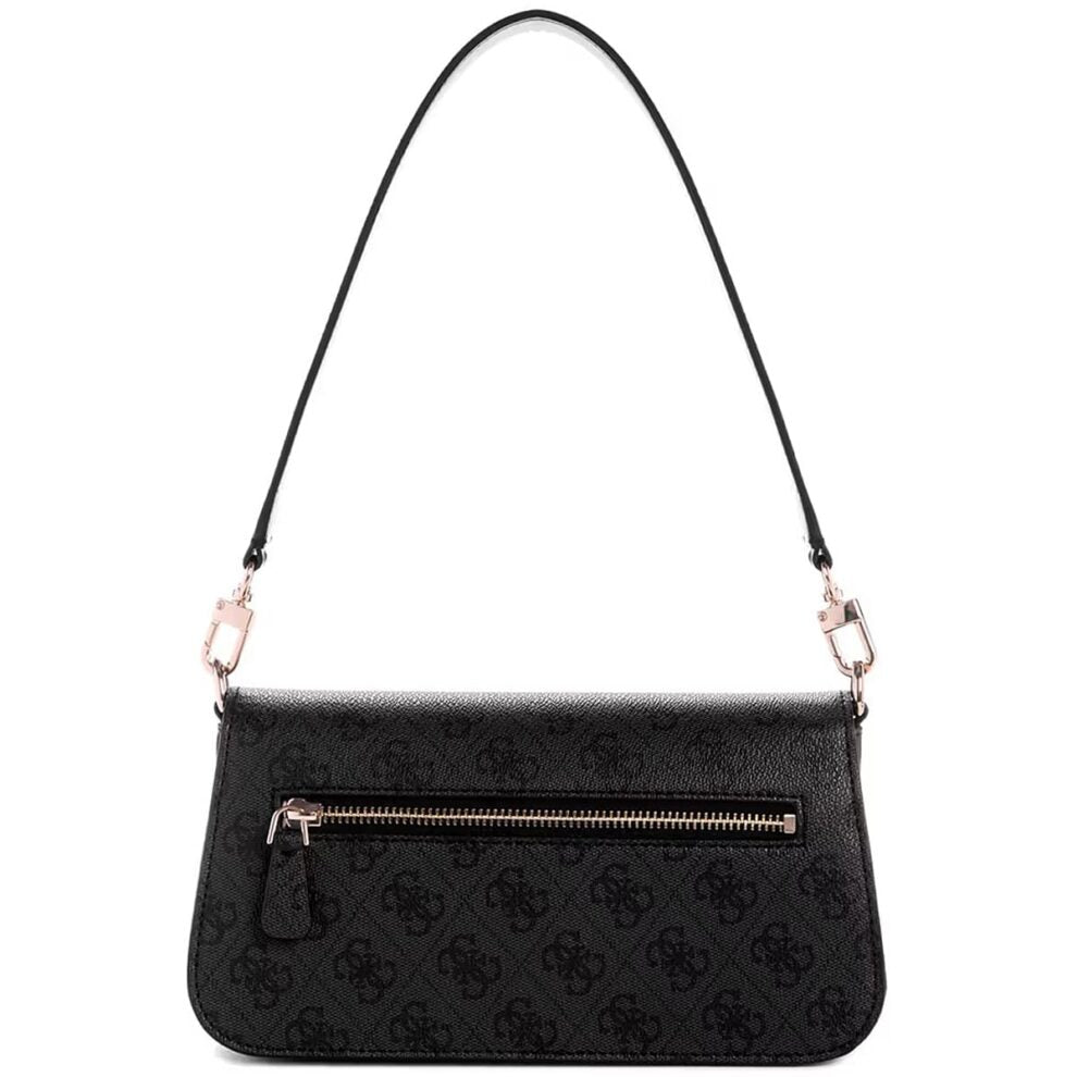 حقيبة كتف نسائية من جيس Guess باللون الأسود الفحمي Hwesg951320