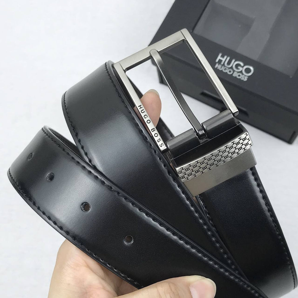 Hugo Boss Men’s Leather Belt Set