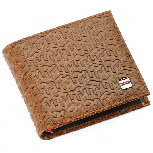 Tommy Hilfiger Men's Havana Monogram Wallet