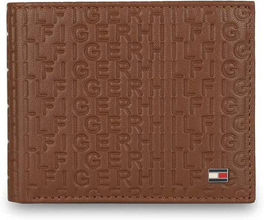 Tommy Hilfiger Men's Wallet Havana Monogram