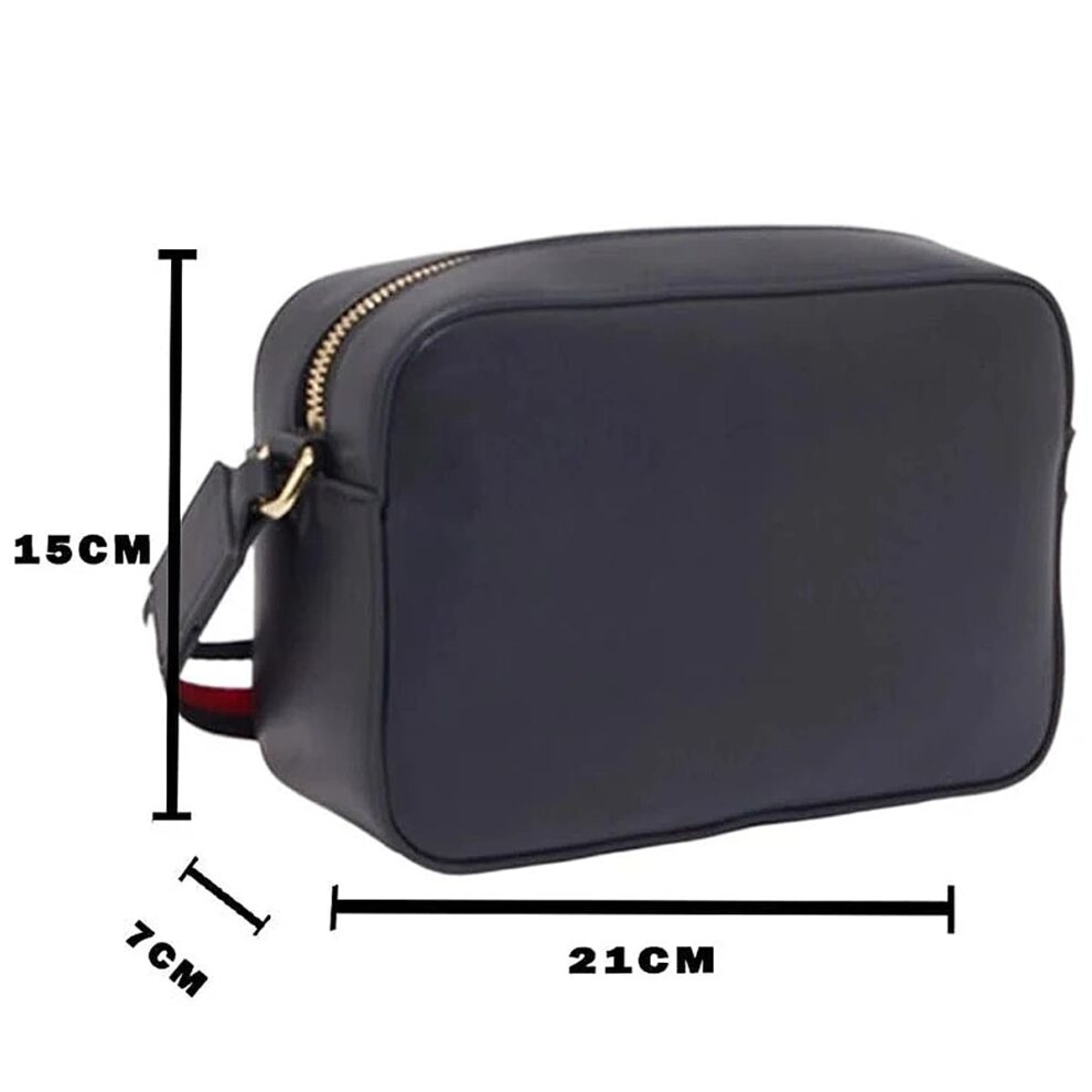 حقيبة كروسبودي نسائية زرقاء من تومي هيلفيغر Aw0Aw11073 Dw5