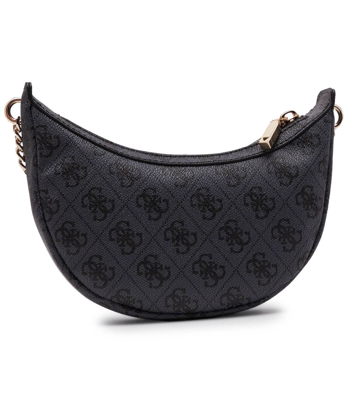Guess Mini Crescent Bag – Black Monogram