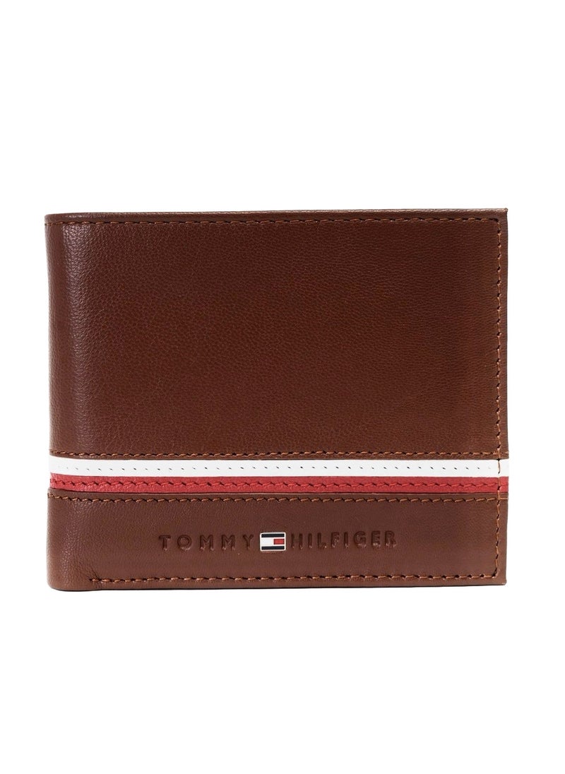TH Tan Leather Wallet For Men